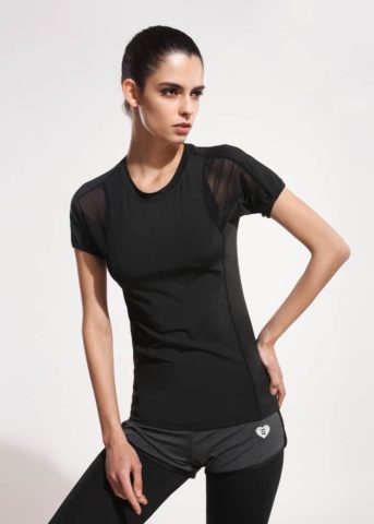 Hypegem Lumi Mesh black shirt