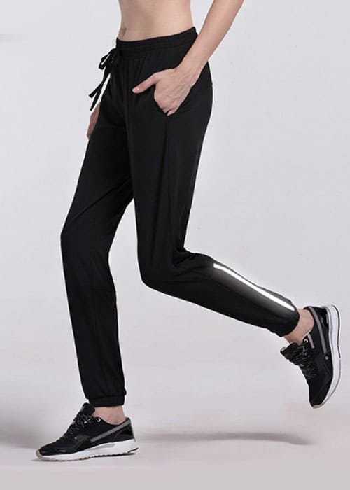 Lower Plain Black Colour With Both Side Zipper Pocket With Xtra Premium  Lycra Clothe full Stretchable Lycra Soft  Silky Track Pant