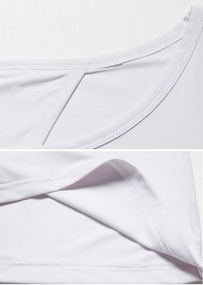 Bound Reveal Shirt white back